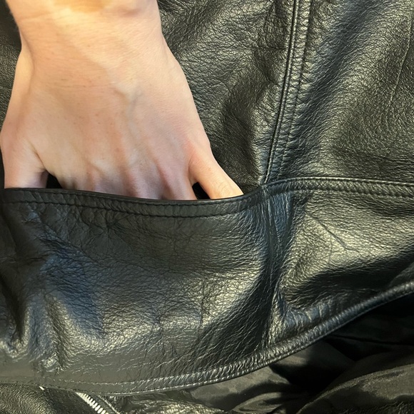 Black Leather Jacket - Picture 11 of 13